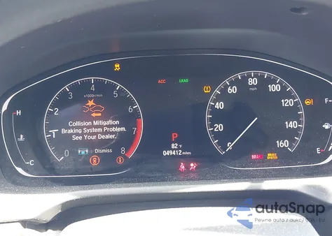 2019 Honda Accord Ex из США, поврежденный, VIN 1HGCV1F4XKA055746